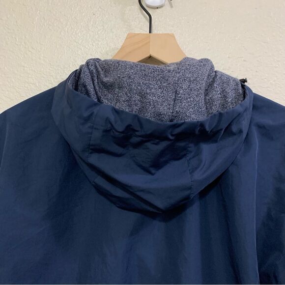 JACKET REVERSIBLE UNISEX SMALL NAVY BLUE RAIN COAT / FLEECE JACKET NO TAGS. - Picture 6 of 16